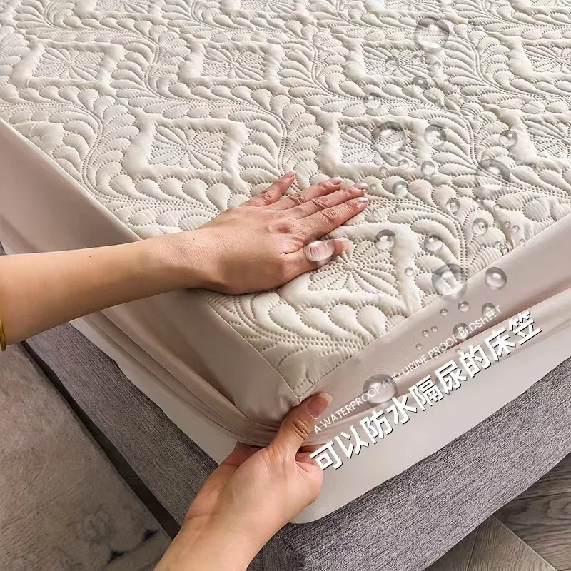 Waterproof Mattress Protector Breathable - Waterdichte, dikke matrasbeschermer, ademend, duurzaam, hoeslaken,