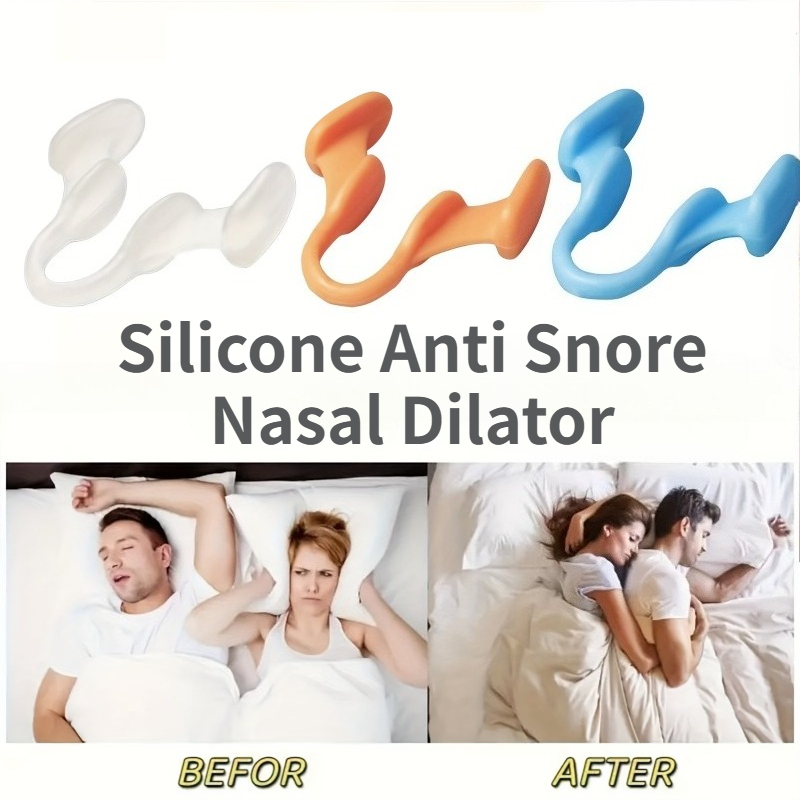 Anti Snore Contour Pillow - 10PCS Siliconen Anti Snurken Neusdilatator Stop