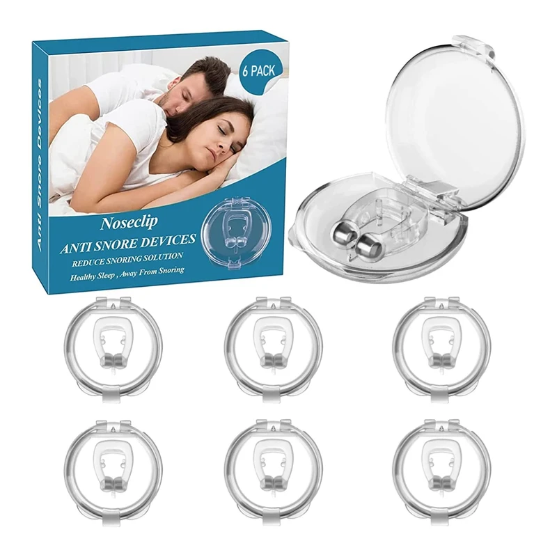 Anti Snore Contour Pillow - Anti Snurk Apparaat Siliconen Neusclip Magnetische