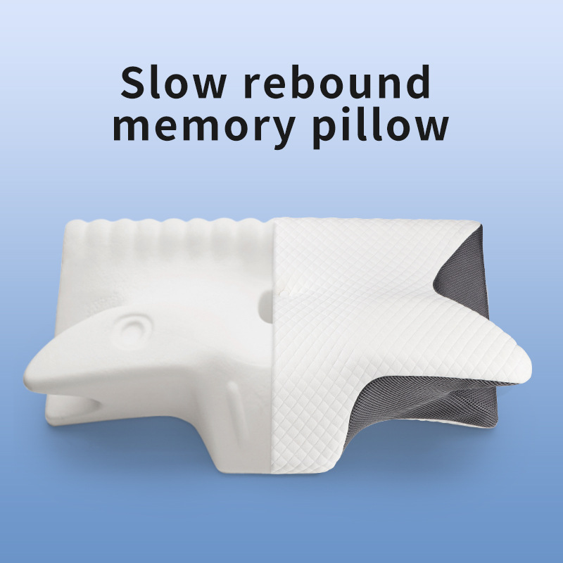Memory Foam Orthopedic Pillow Neck Pain - Ergonomisch nekkussen van traagschuim, met orthopedische