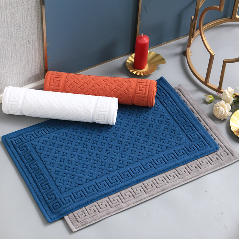 Quick Dry Diatomite Bath Mat - Luxe 45x75cm katoenen badhanddoekmat - absorberende,