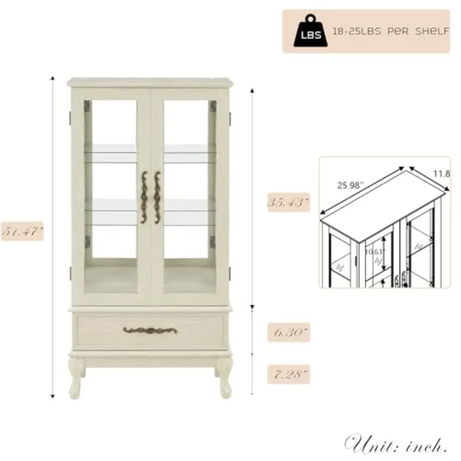 Vitrine voor de woonkamer: een - Lighting recensie en prijs