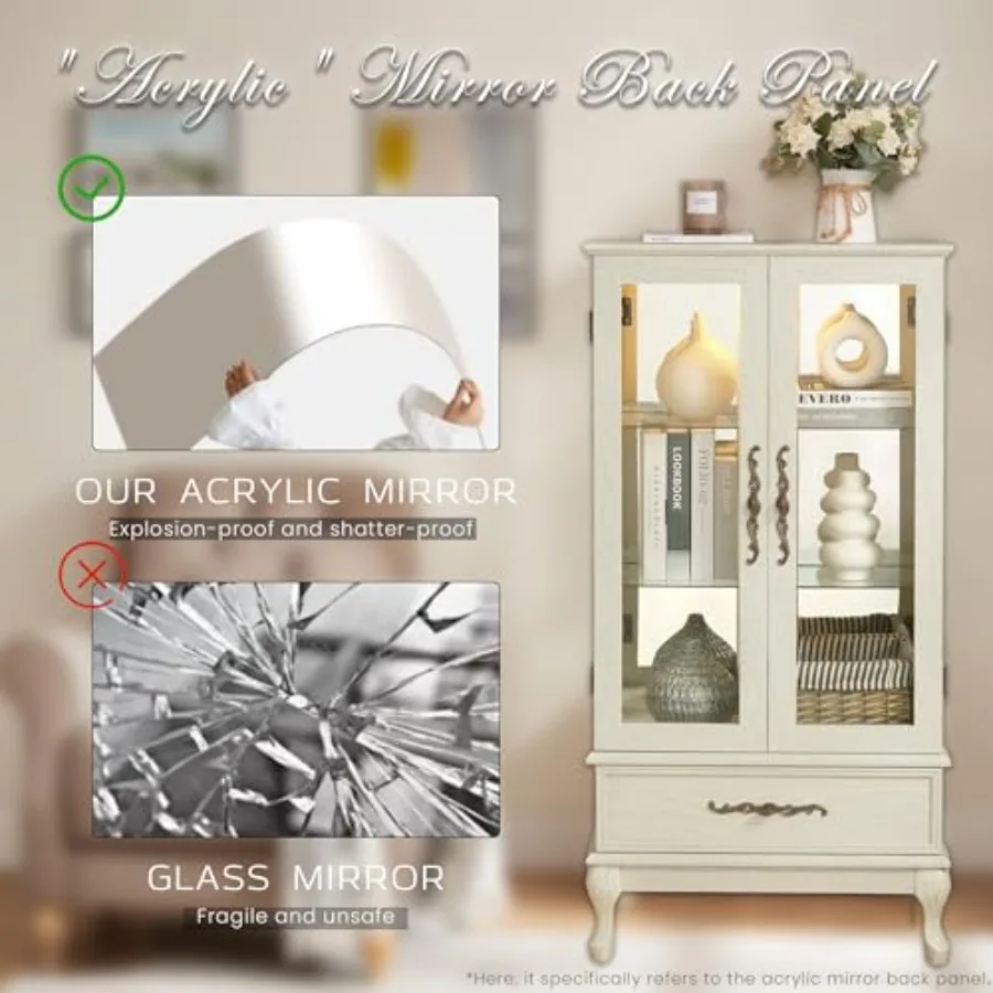Vitrine voor de woonkamer: een - Lighting recensie en prijs