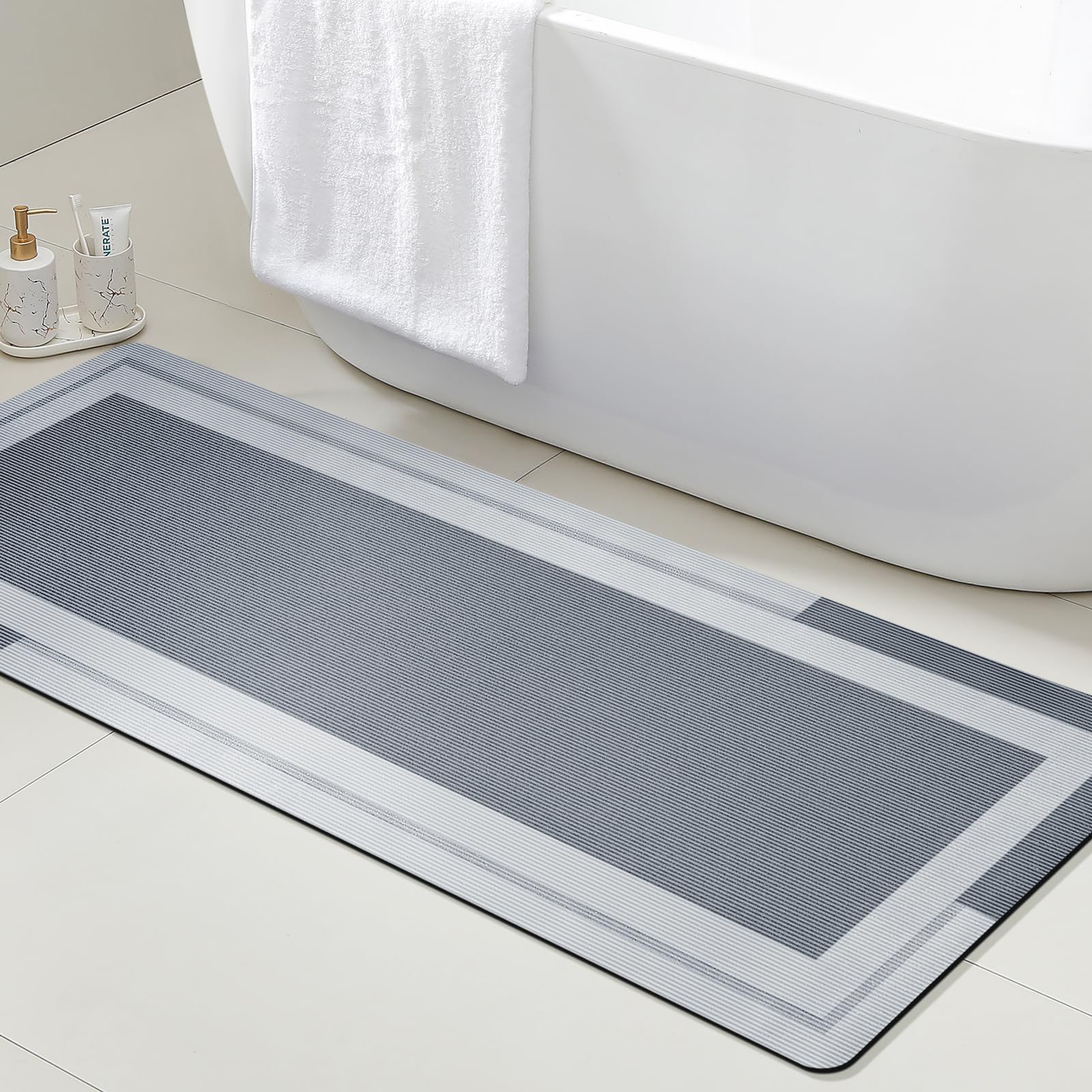 VIKAMA Badkamer Runner Tapijt  - Quick Dry Diatomite Bath Mat recensie en prijs