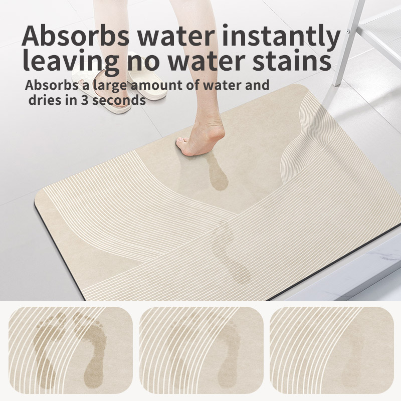 Diatomiet Voetmatten Badmat Ba - Quick Dry Diatomite Bath Mat recensie en prijs