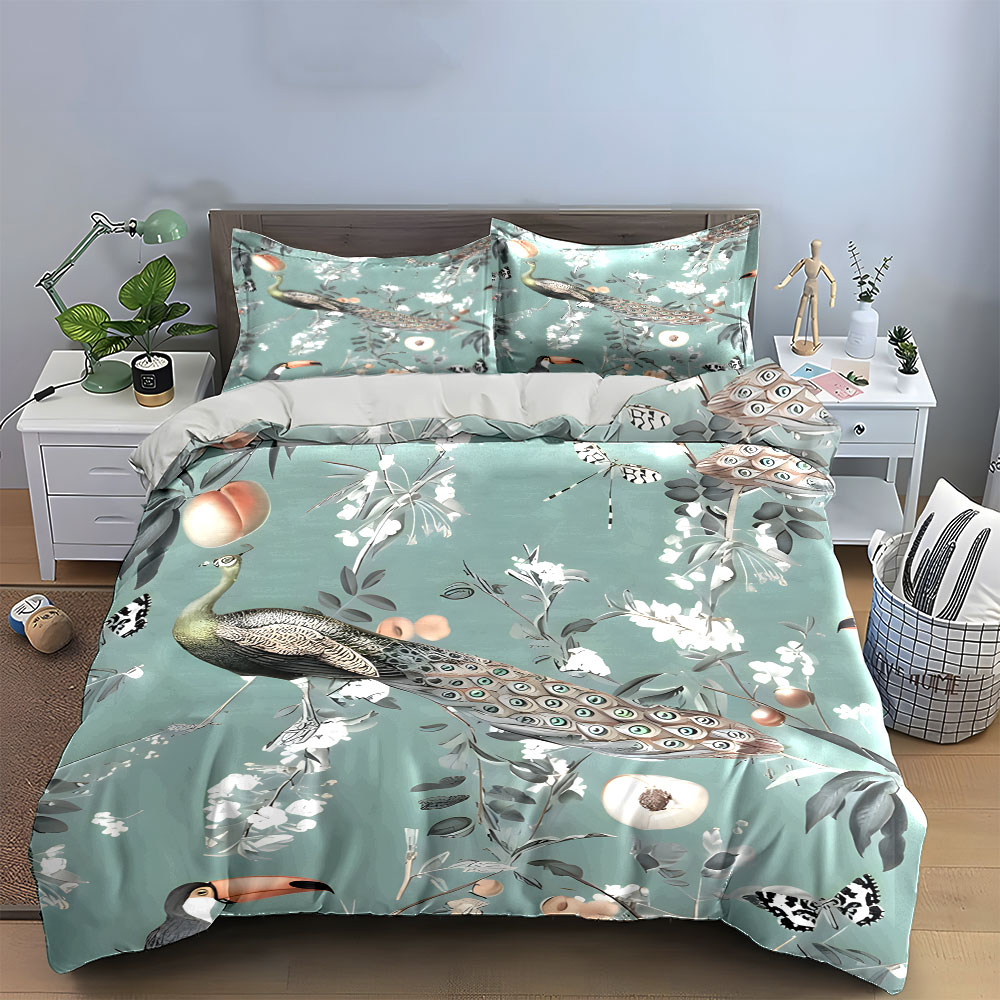 3-delige beddengoedset met pau - Aesthetic Floral Duvet Cover recensie en prijs