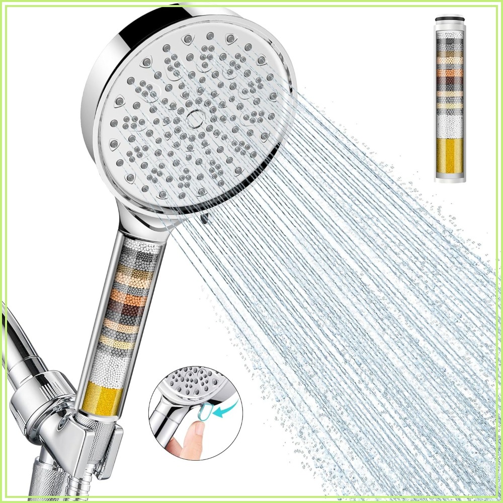 Gefilterde douchekop met handd - High Pressure Shower Head Handheld recensie en prijs