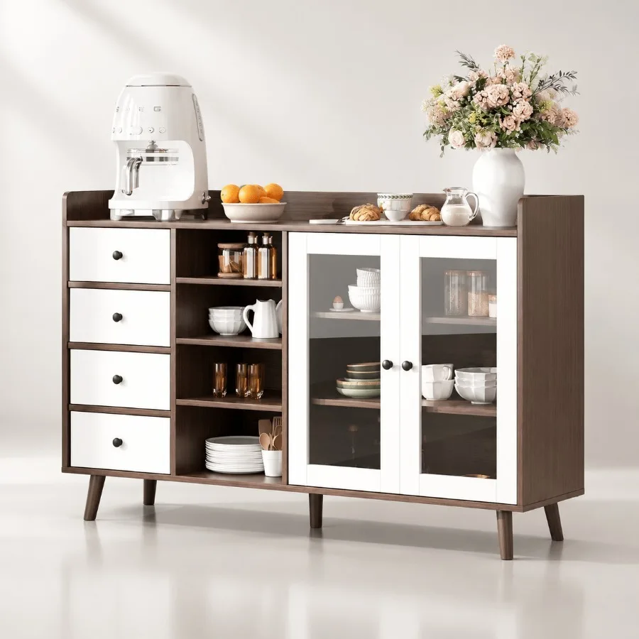 55 cm brede dressoirkast met g - Storage & Organization recensie en prijs