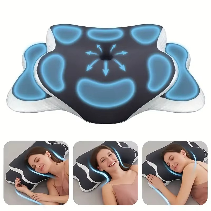 Memory Foam Kussens Vlindervor - Memory Foam Orthopedic Pillow Neck Pain recensie en prijs