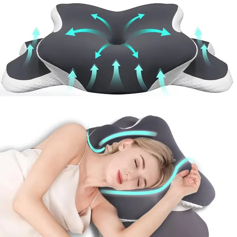 Memory Foam Kussens Vlindervor - Memory Foam Orthopedic Pillow Neck Pain recensie en prijs