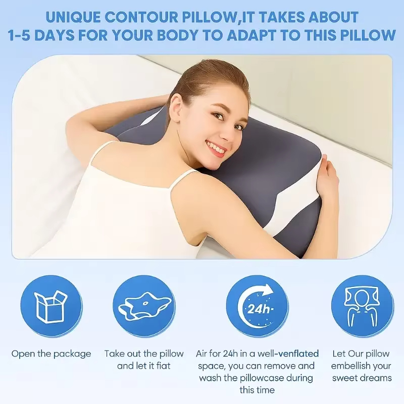 Memory Foam Kussens Vlindervor - Memory Foam Orthopedic Pillow Neck Pain recensie en prijs