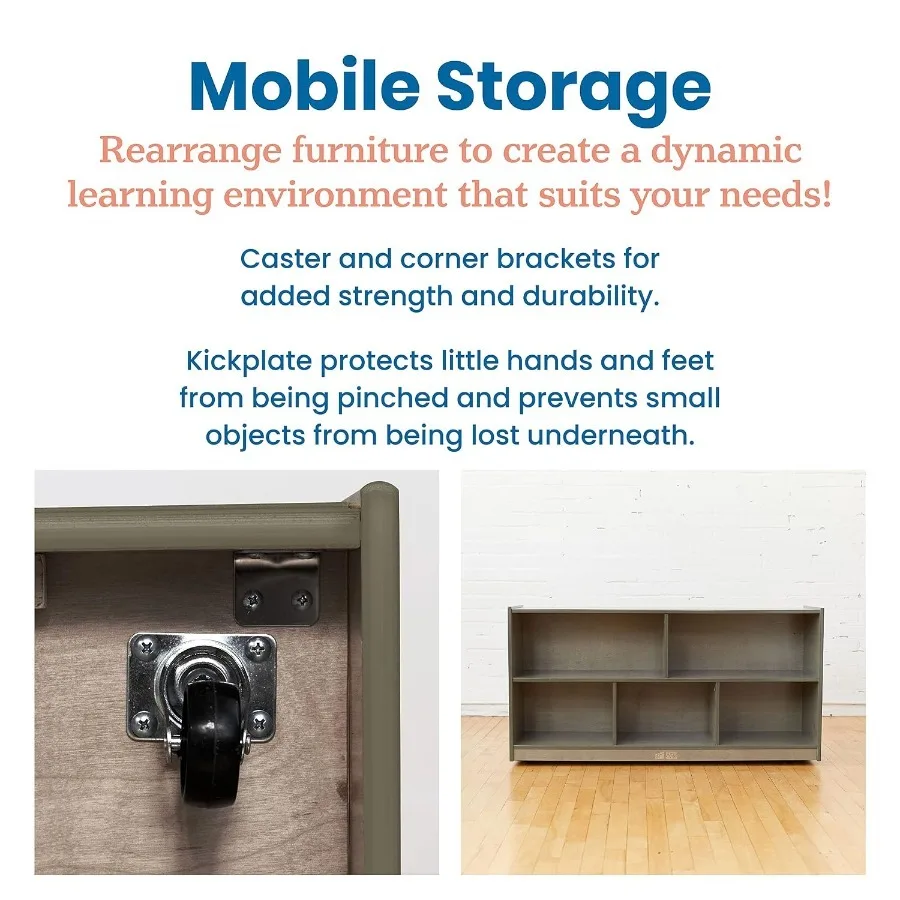 Mobiele opbergkast met 5 vakke - Storage & Organization recensie en prijs