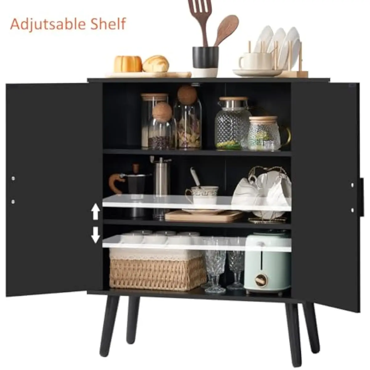 Opbergmeubel met twee verstelb - Storage & Organization recensie en prijs