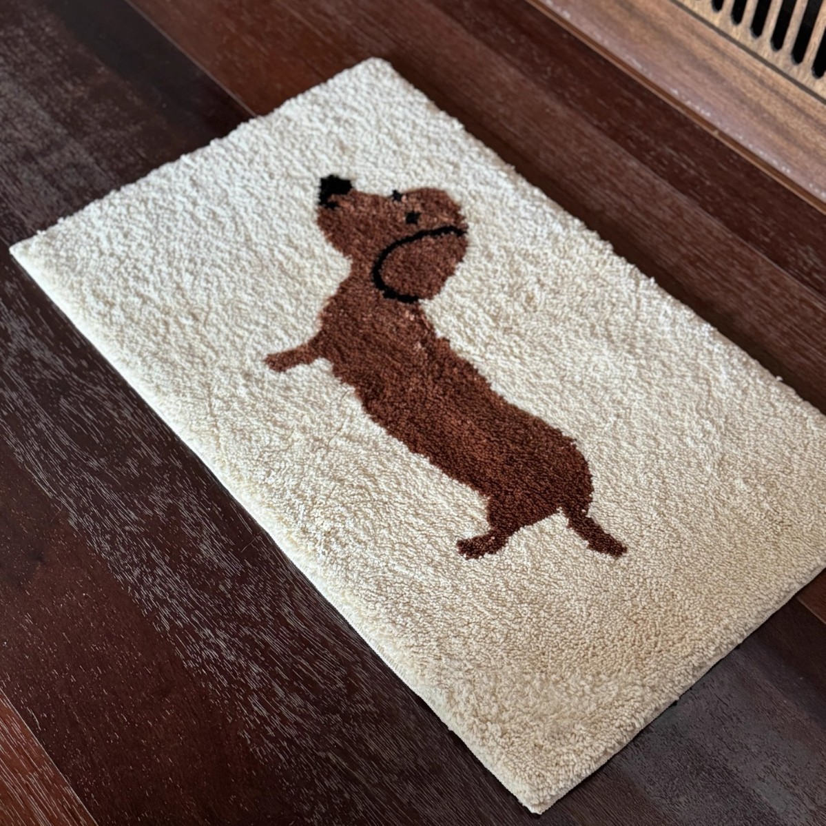 VIKAMA Badmat met teckelprint, - Quick Dry Diatomite Bath Mat recensie en prijs