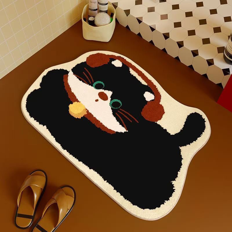 VIKAMA Badmat met teckelprint, - Quick Dry Diatomite Bath Mat recensie en prijs