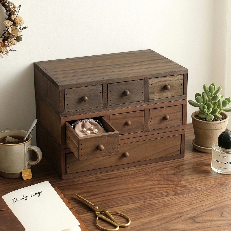 Houten opbergdoos voor op het  - Storage & Organization recensie en prijs