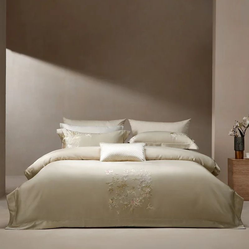 Hoge Precisie Brokaat Lyocell  - Aesthetic Floral Duvet Cover recensie en prijs