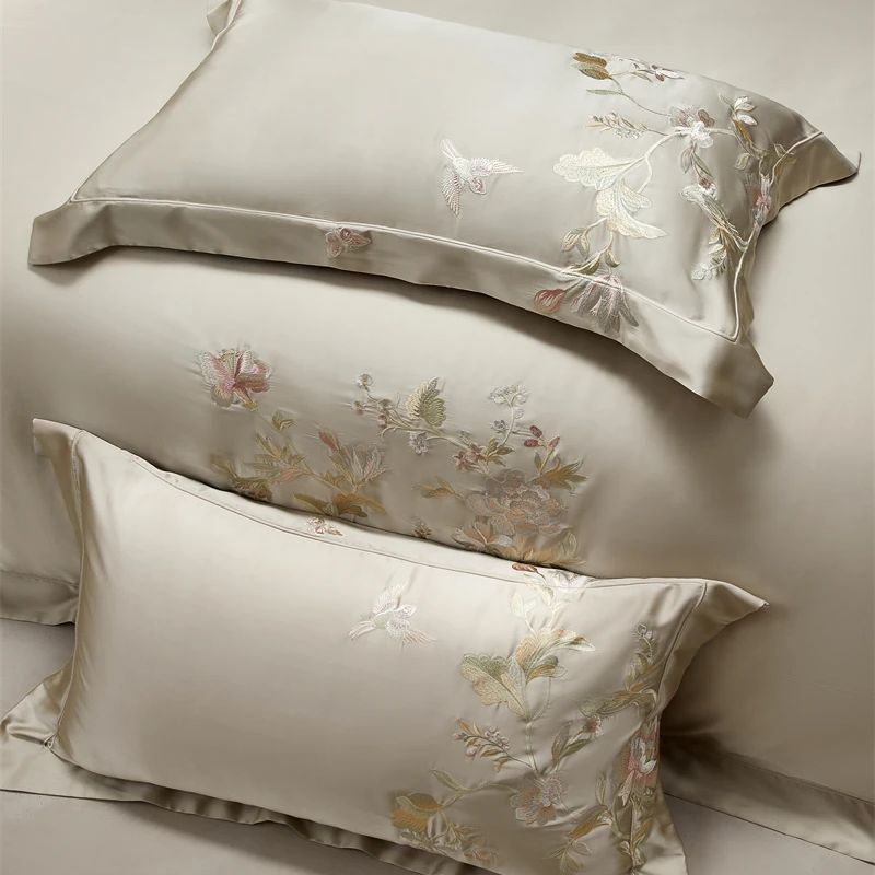 Hoge Precisie Brokaat Lyocell  - Aesthetic Floral Duvet Cover recensie en prijs