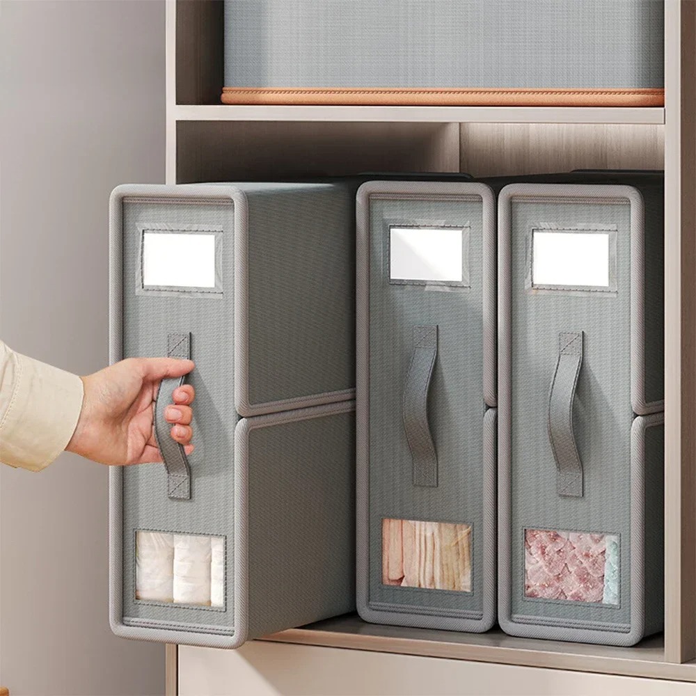 Opvouwbare opbergdoos van stof - Bedding recensie en prijs
