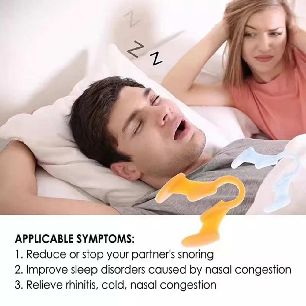 2 stuks Mini Snurkstopper, sil - Anti Snore Contour Pillow recensie en prijs